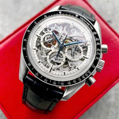 skeleton omega watch|omega skeleton speedmaster.